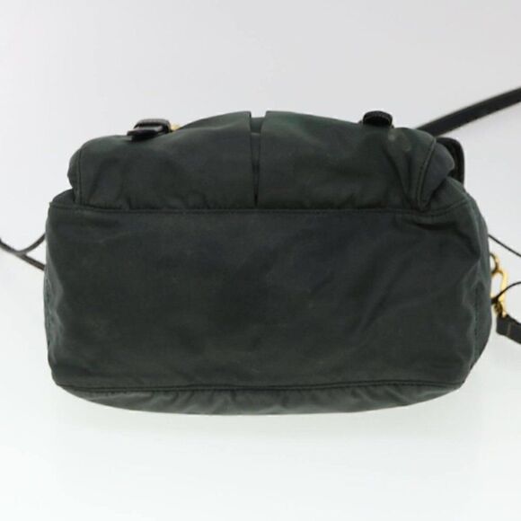 PRADA Shoulder Bag Nylon Khaki - Picture 7 of 15